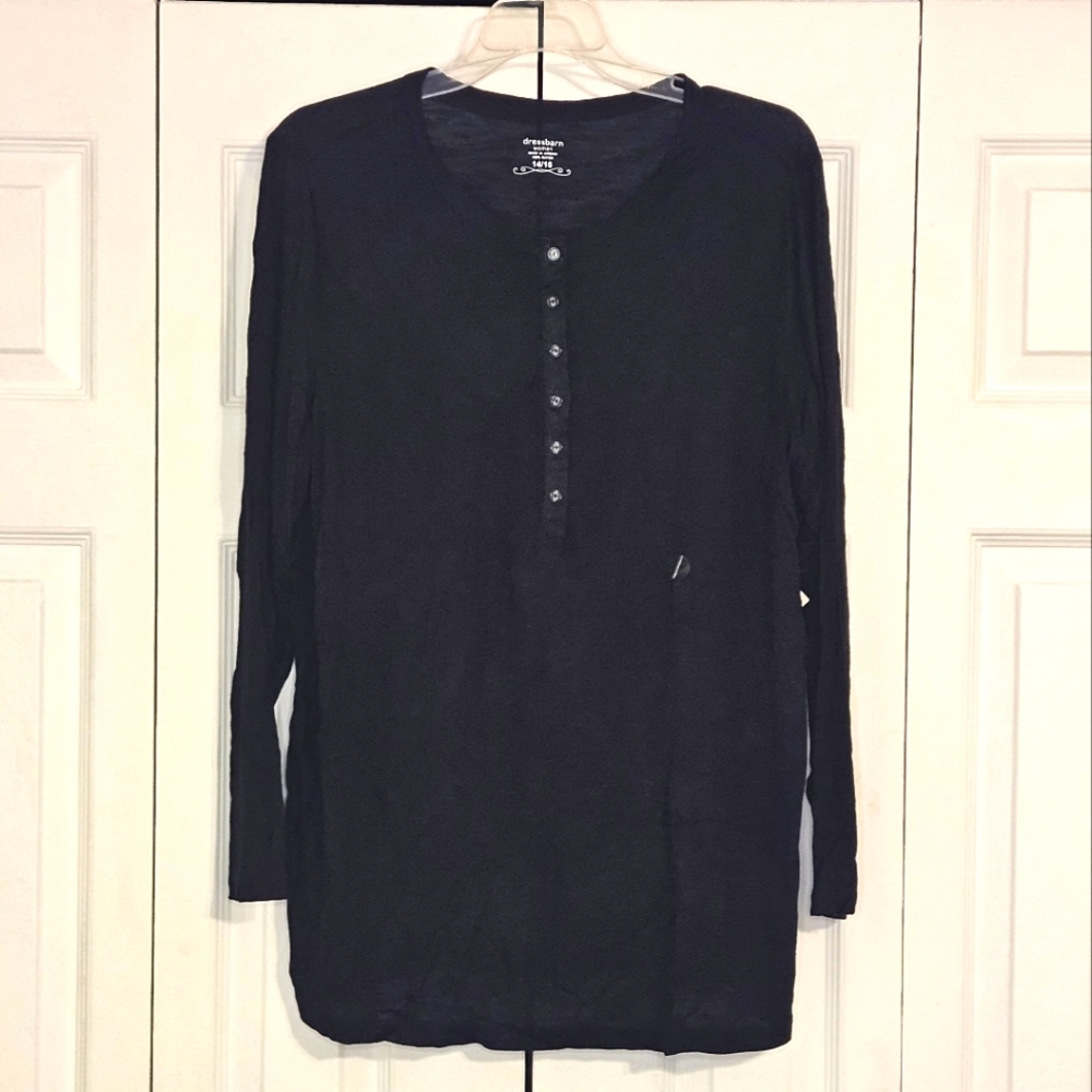 Lightweight Henley Top
